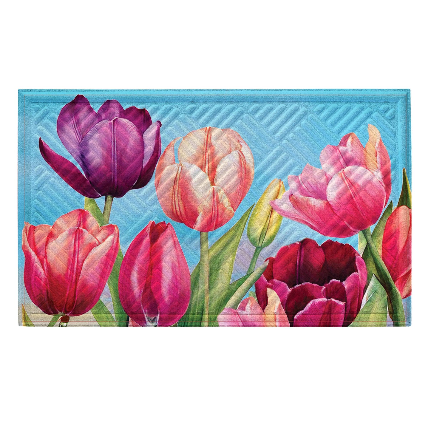 Tulip Palooza Embossed Mat