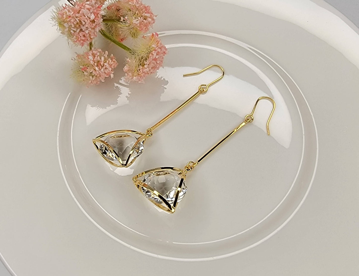 DANGLE TRIANGLE CLEAR