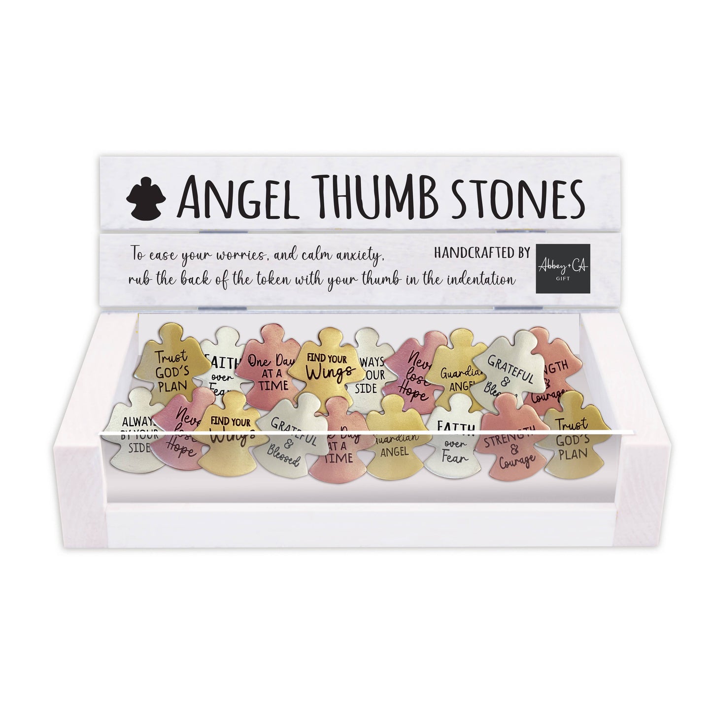 Angel Thumb Stones -assorted-sold separately