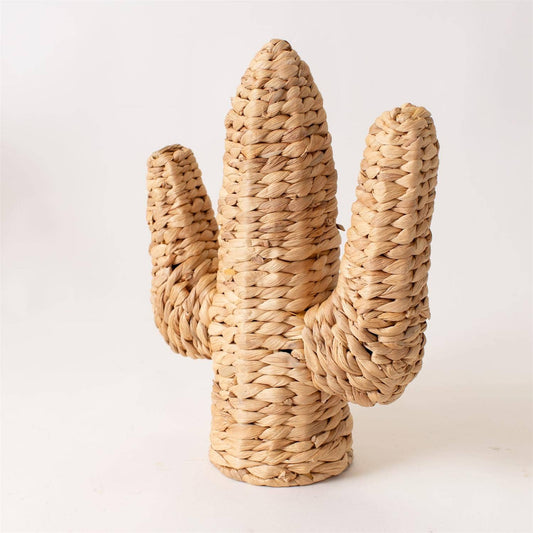 Cactus Figure Woven Water Hyacinth