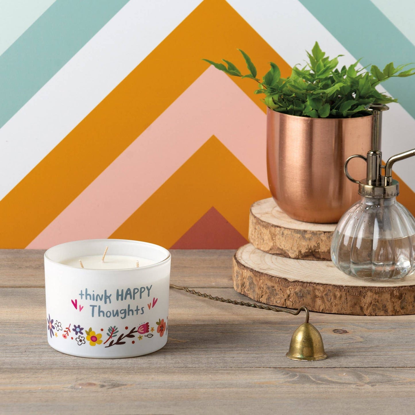 Think Happy Candle