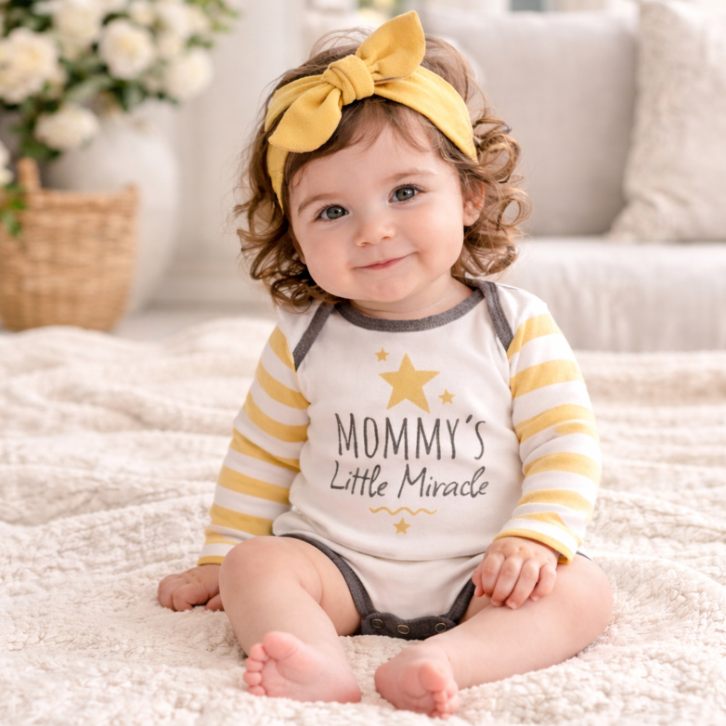 Mother’s & Father’s Day Baby Bodysuits |100% Cotton Rib: Daddy's MVP / 3-6M