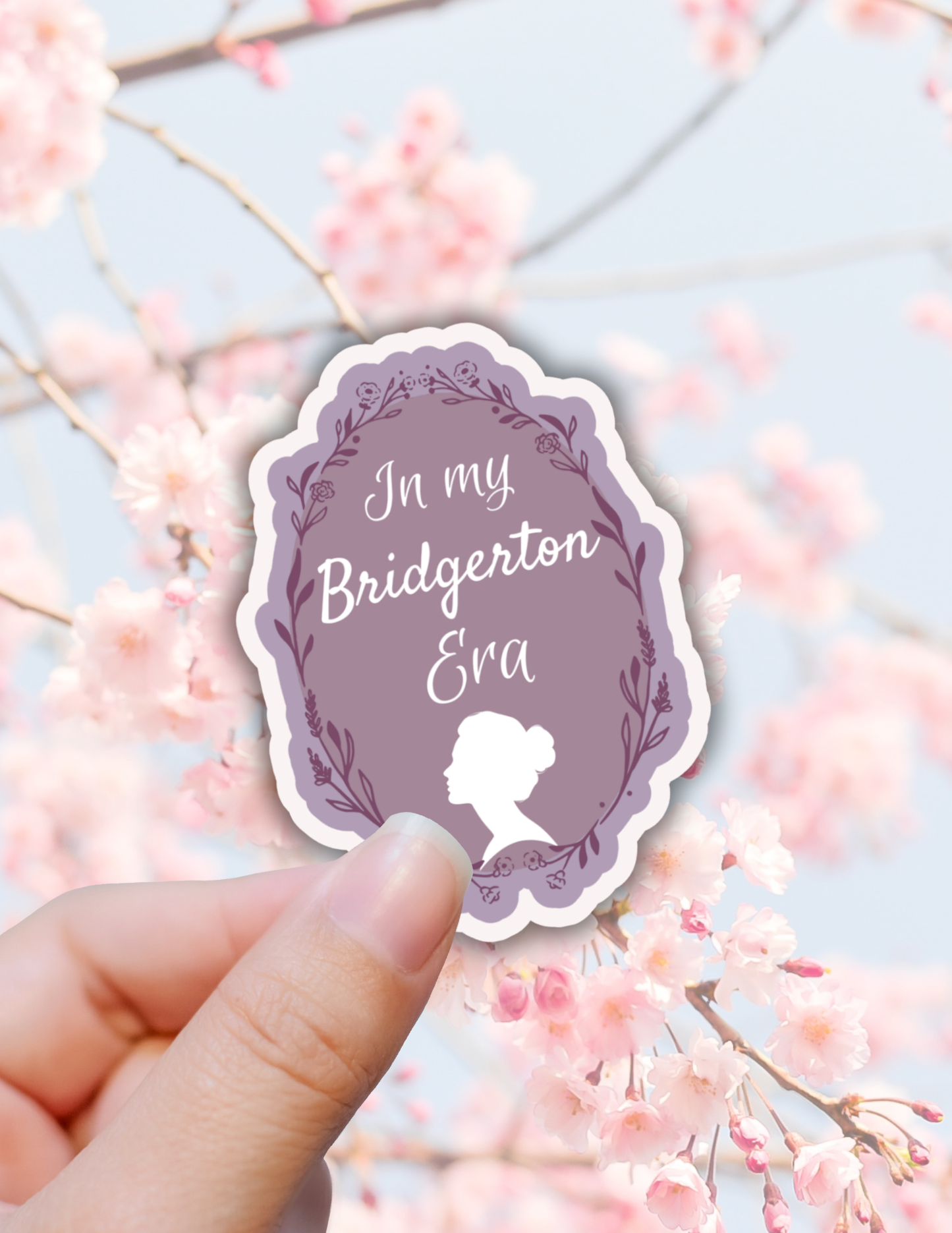 Bridgerton sticker, bookish stickers,laptop decals