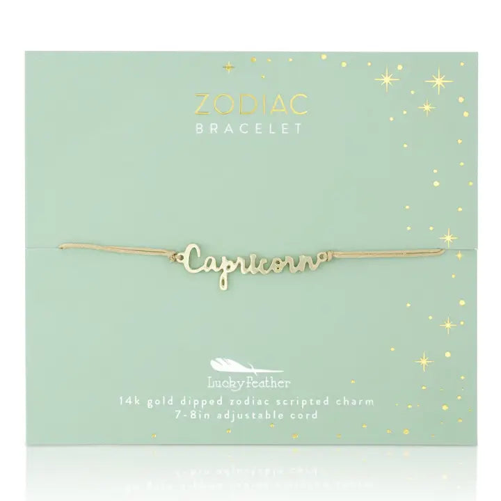 Zodiac Bracelet - Capricorn