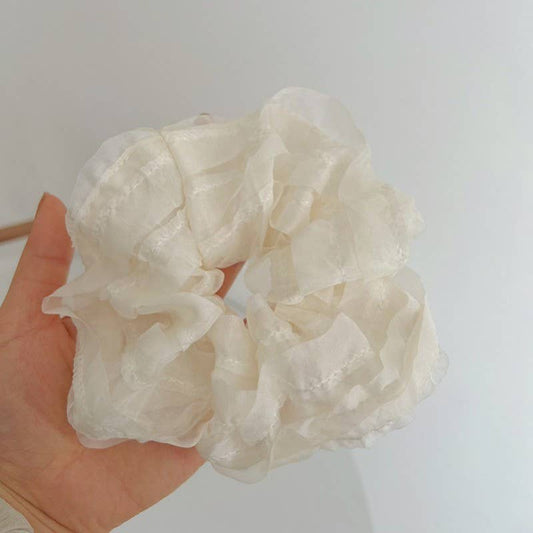 Sheer Lace Cottagecore Inspired Scrunchies