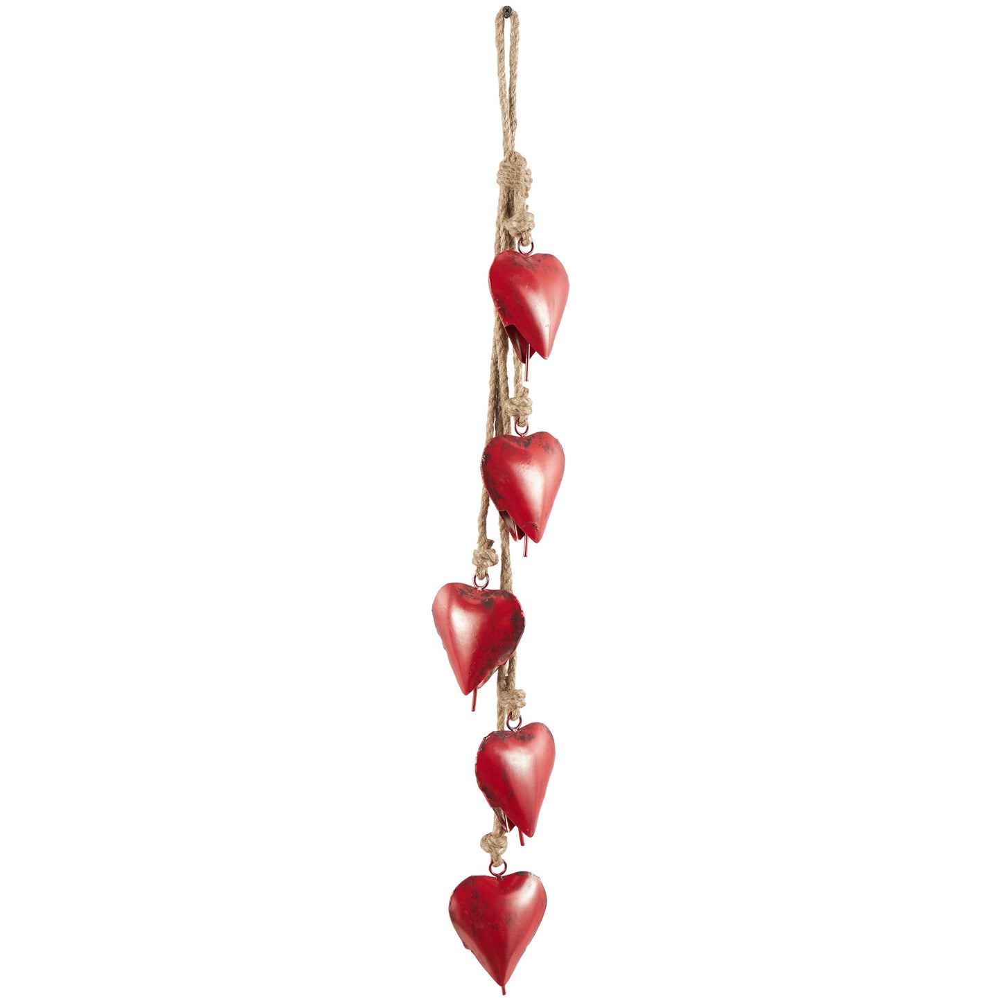 UMA Home Decor - Eclectic Red Metal Decorative Cow Bells