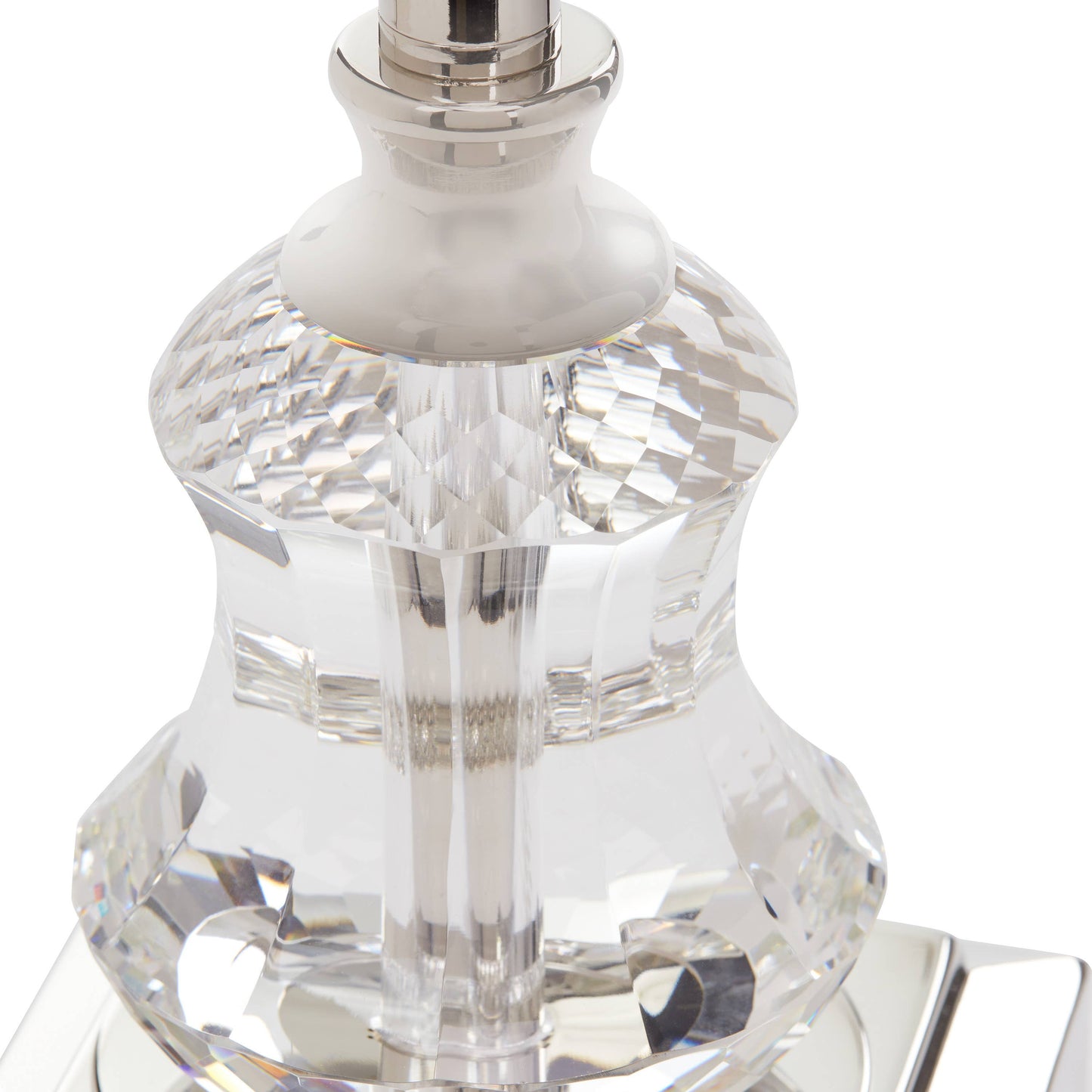 28.75"H Harley Polished Nickel Buffet Table Lamp