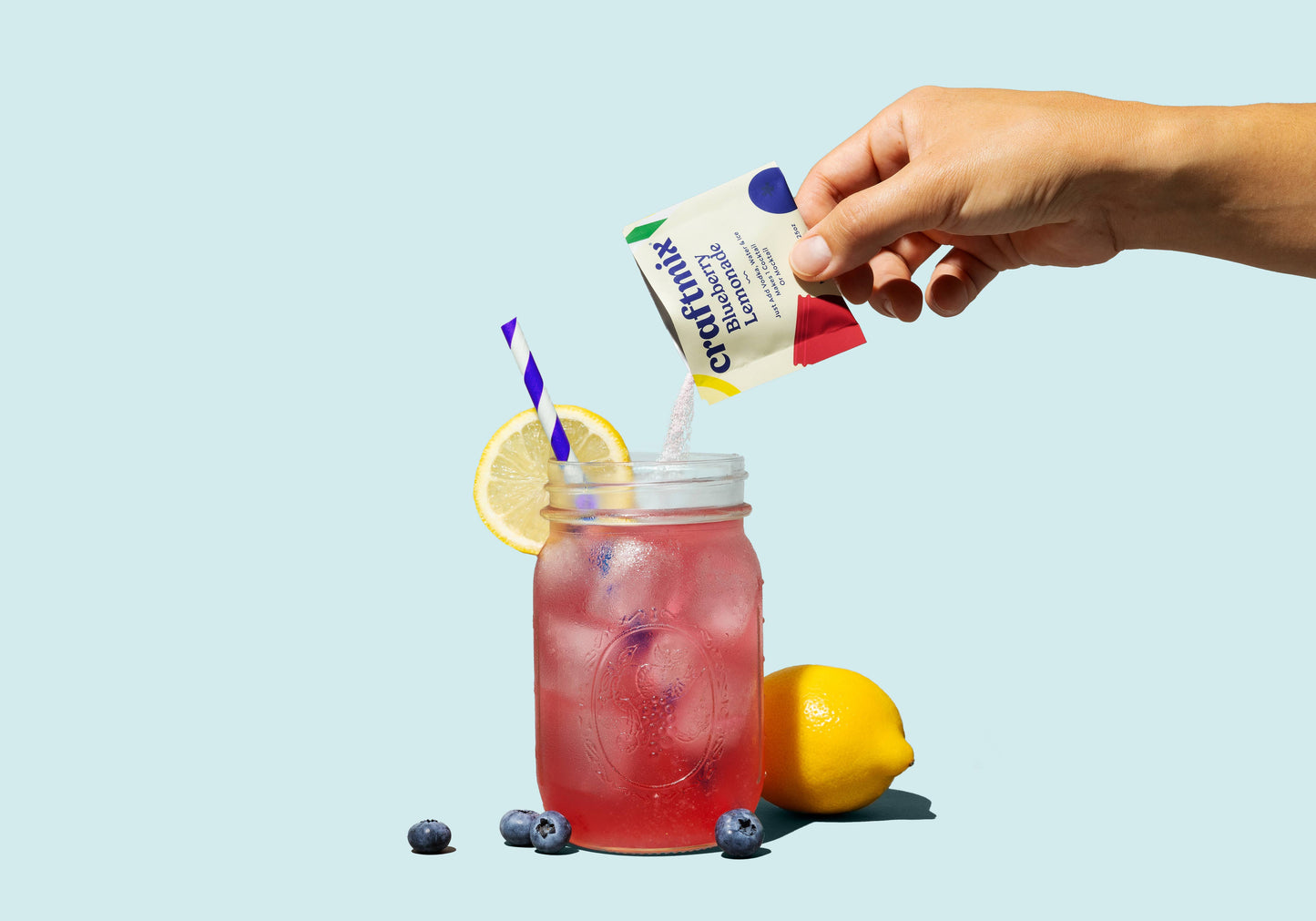 Blueberry Lemonade Cocktail / Mocktail Mixer sold separately