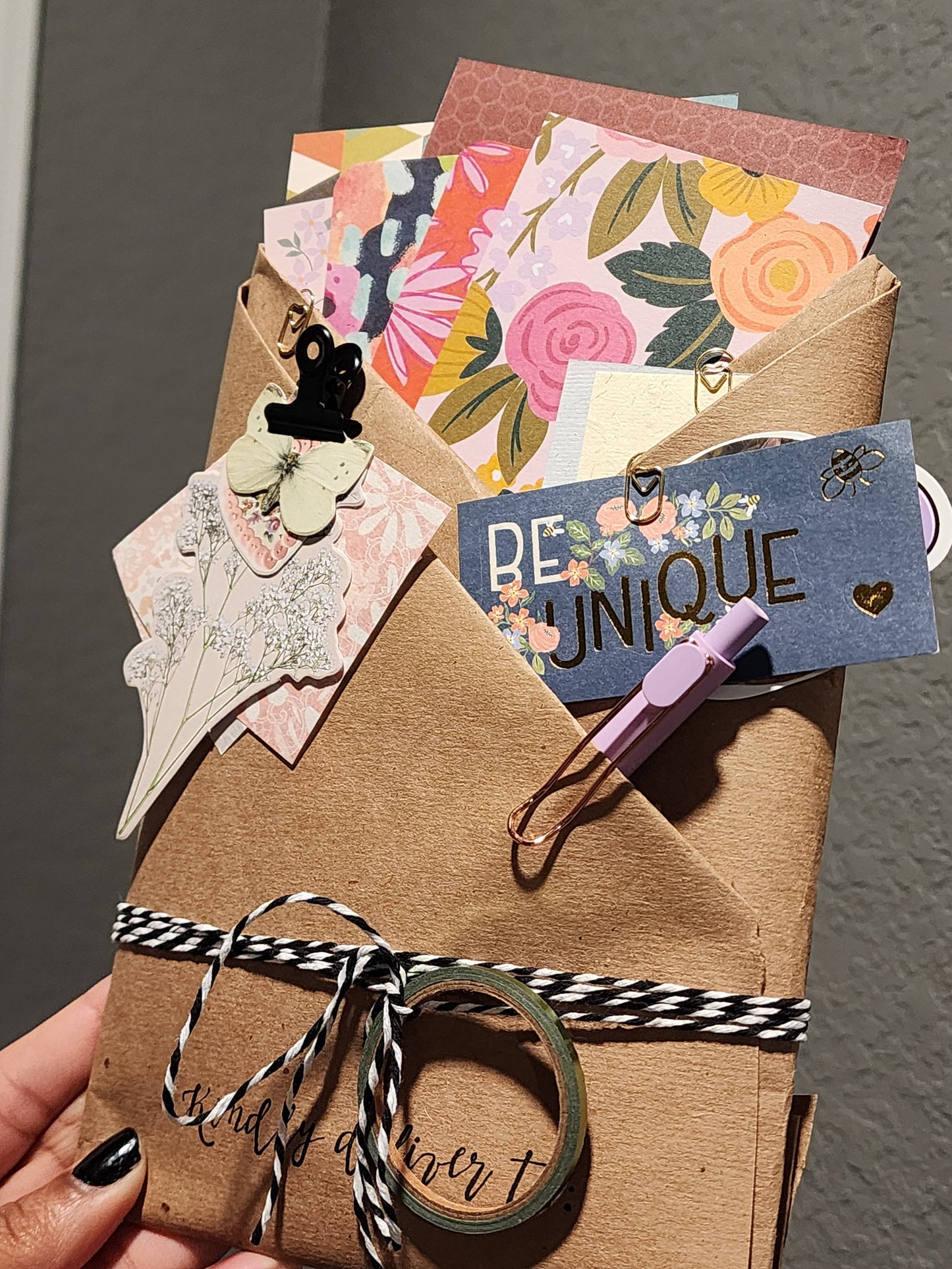 Junk Journal Kit - Starter/Blind