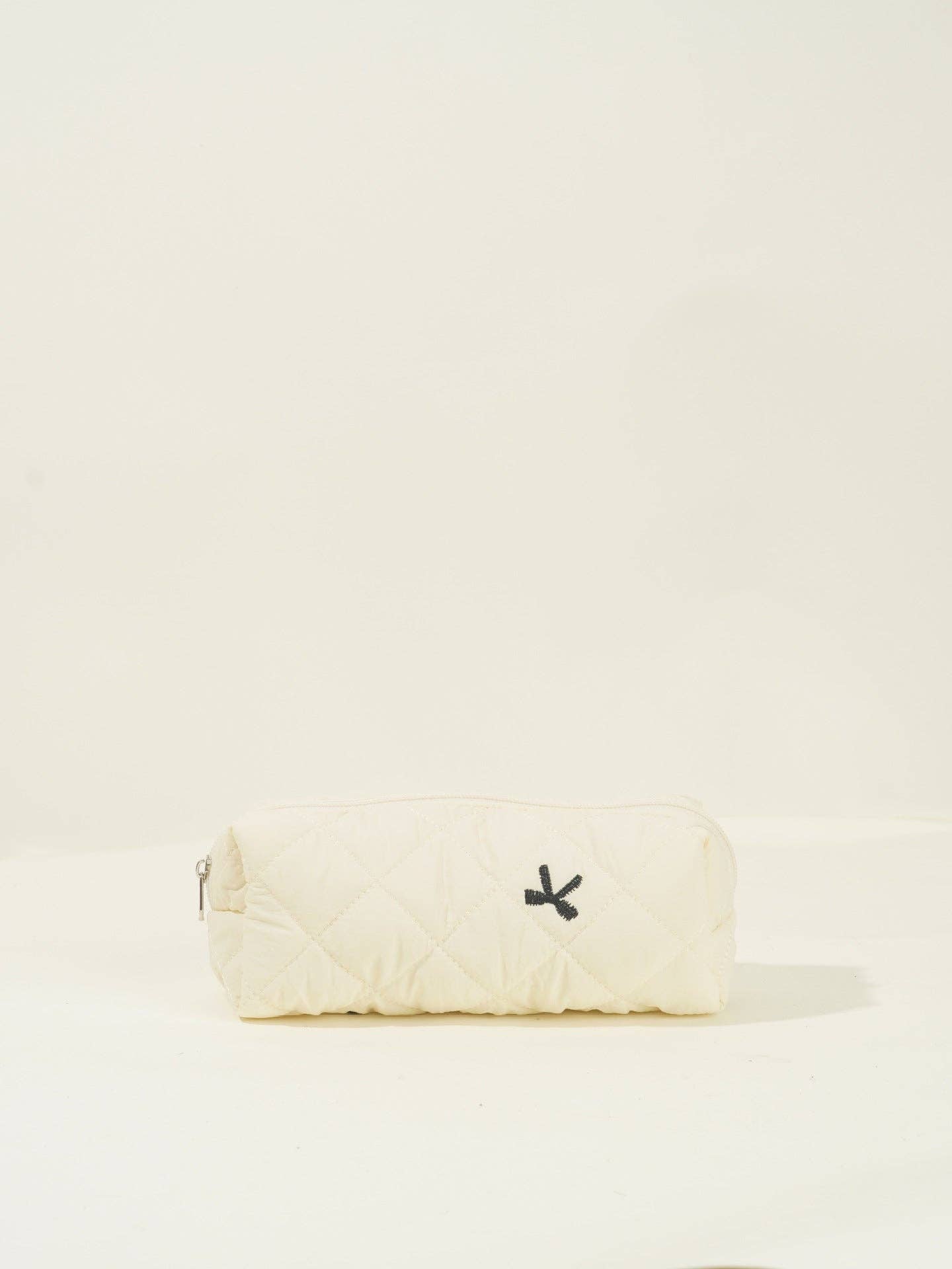 Bows Print Large Capacity Cosmetic Bag