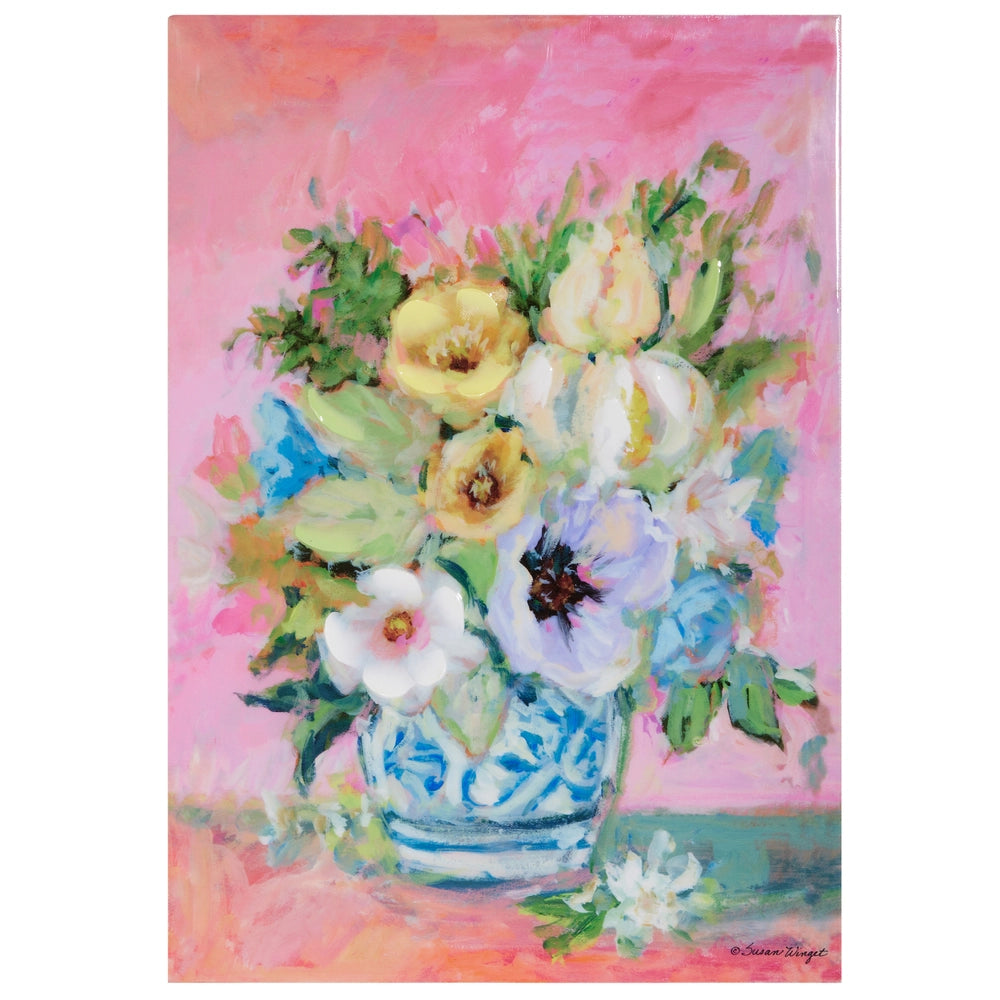 18" Wildflower Bouquet Wall Art