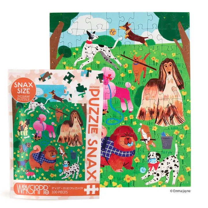 Puppy Park 100 Piece Puzzle