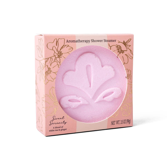 Wild Blossom: Shower Steamer - White Tea & Ginger