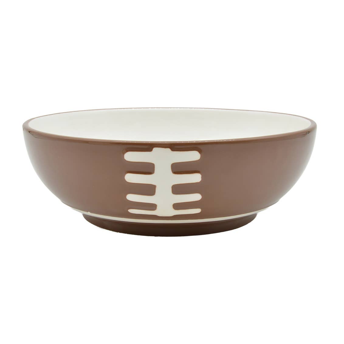 Lg Football Dish Ceramic