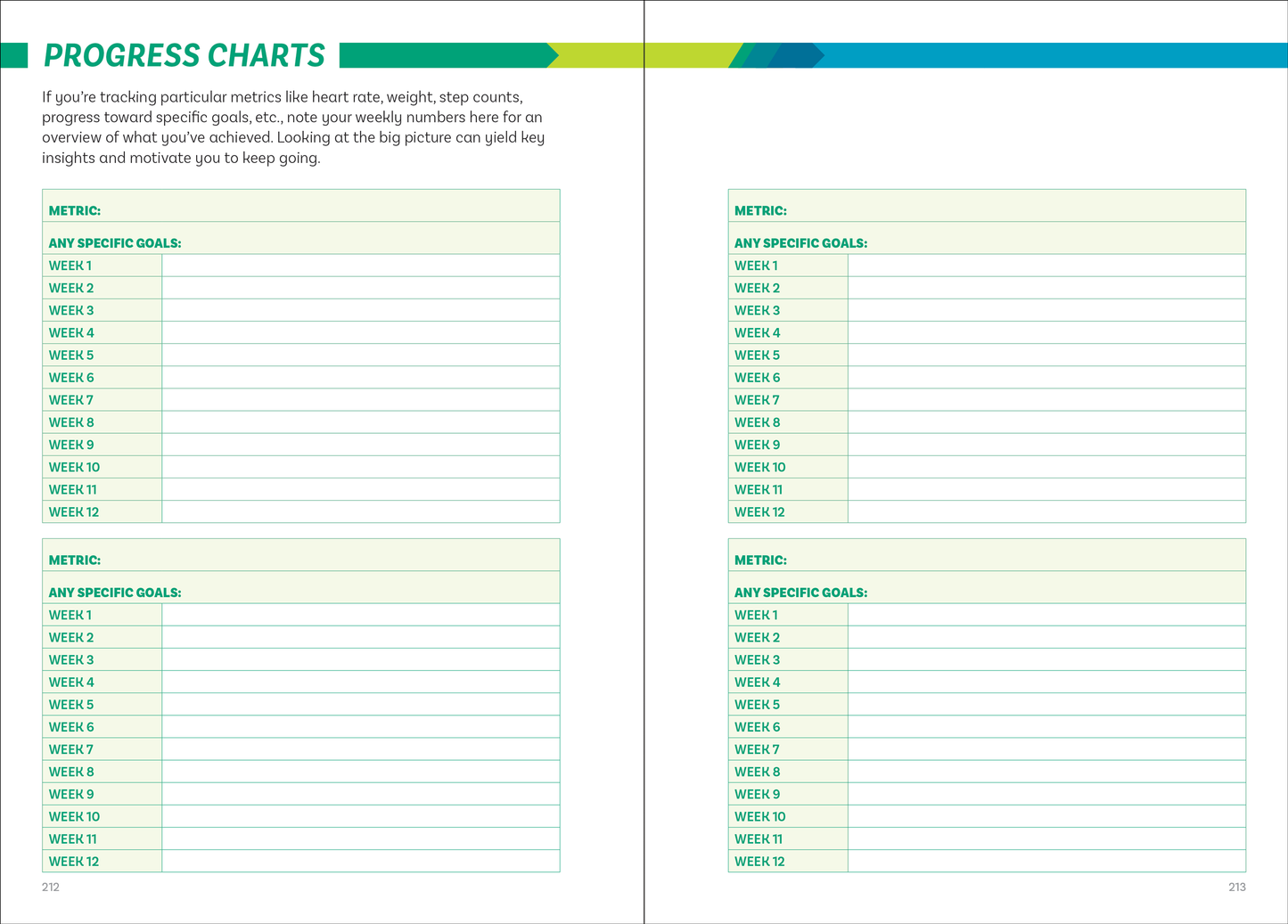 Food & Fitness Logbook
