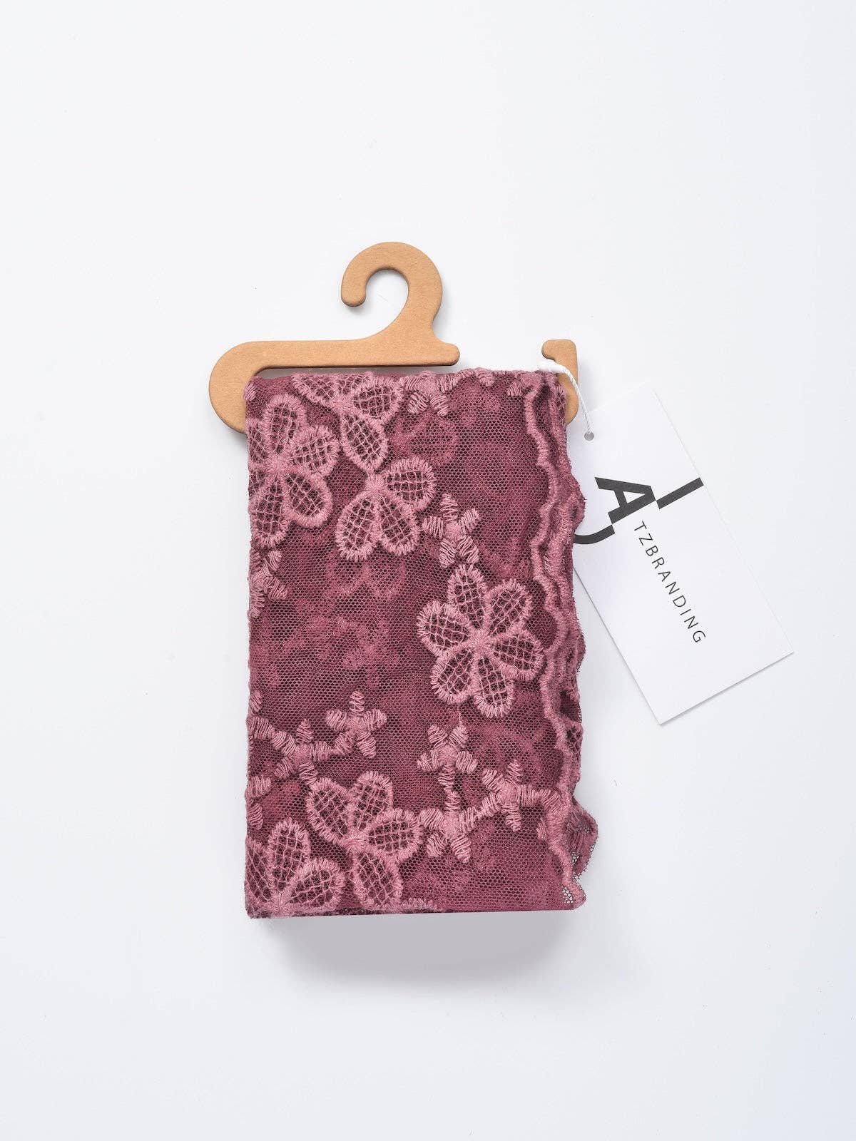 Embroidered Lace Shawl Scarf -Assorted Sold Separately
