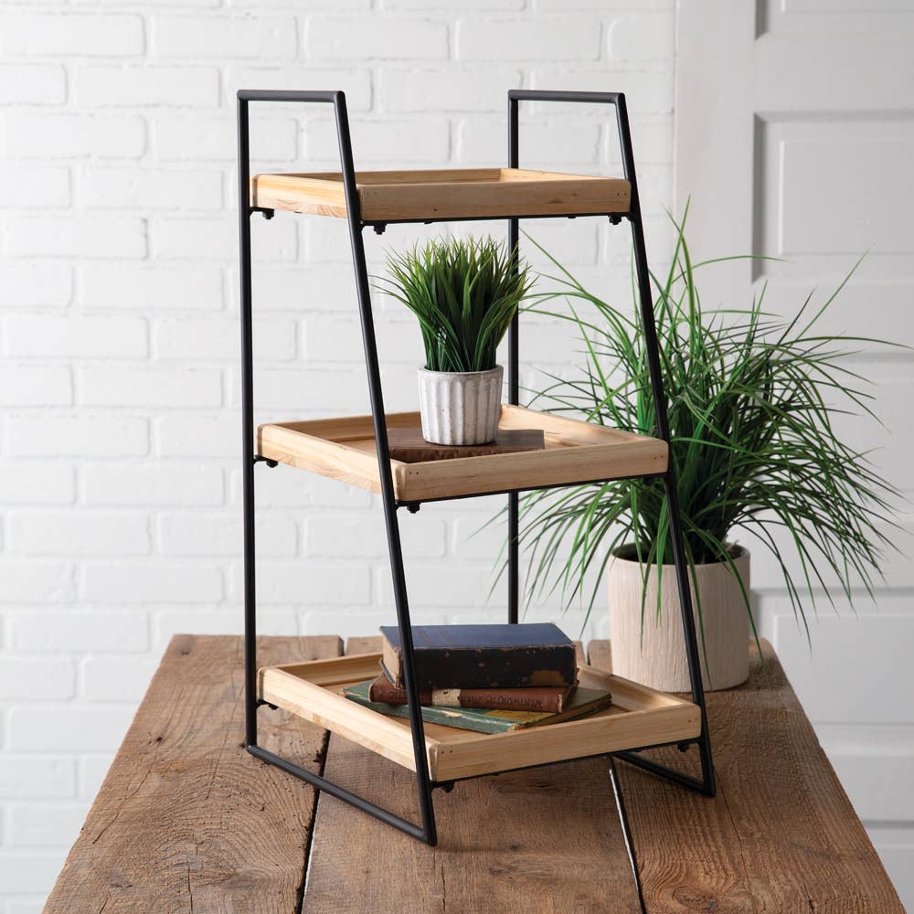 Three Tier Display Shelf