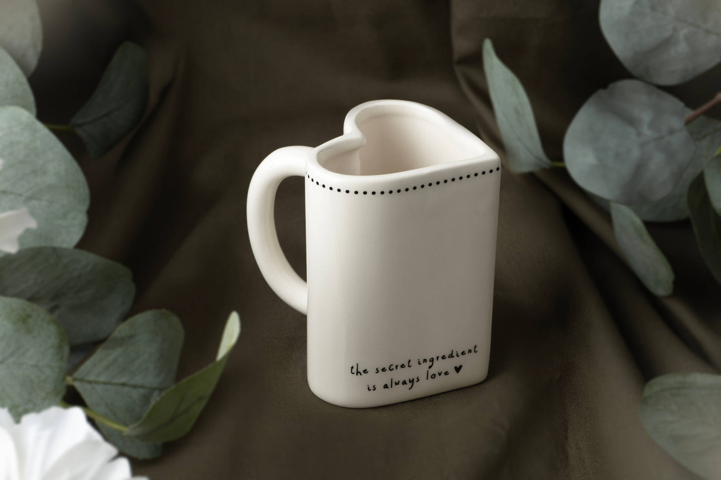Send With Love Heart Shaped Jug In Gift Box