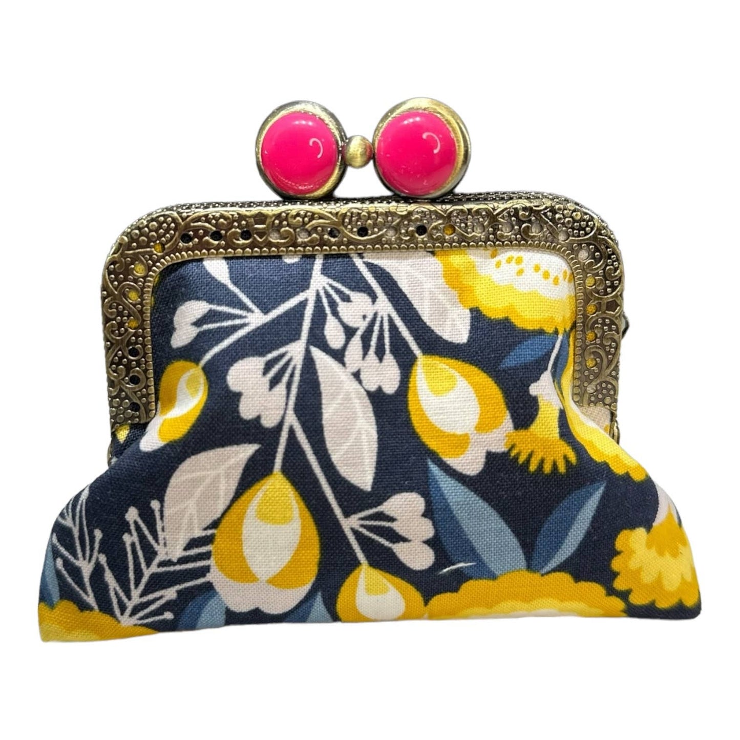 Mini Clutch Coin Purse - Sunshine Floral