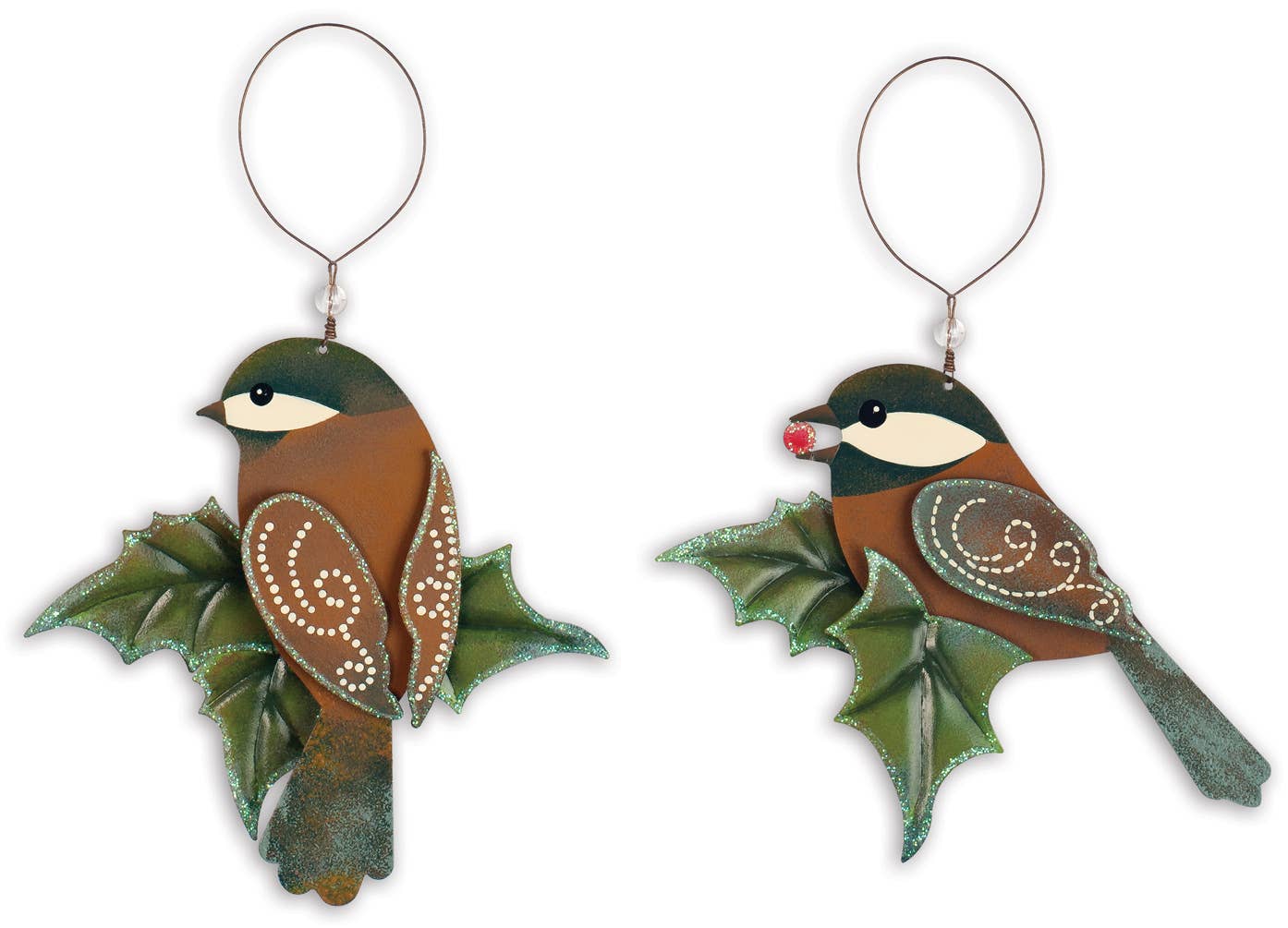 Bird Ornament 6"