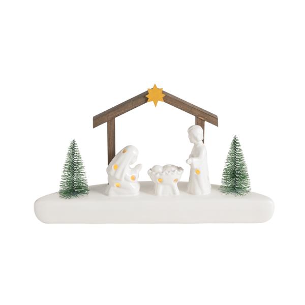 Nativity Light-Up Sitter