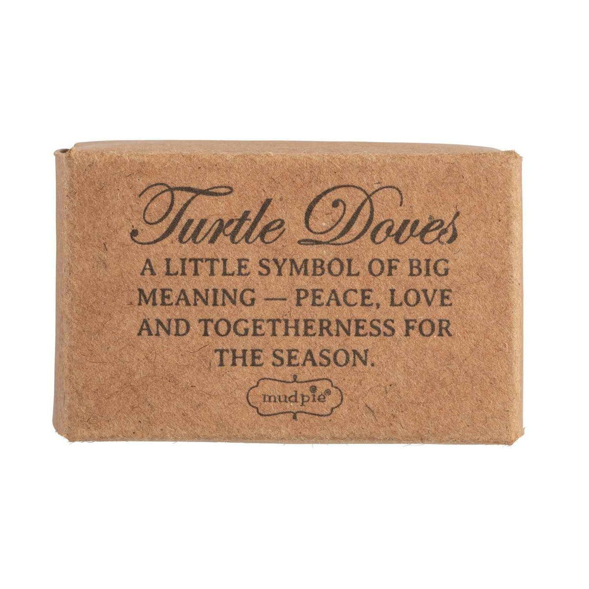 Pocket Turtle Dove Keepsake Figurine
