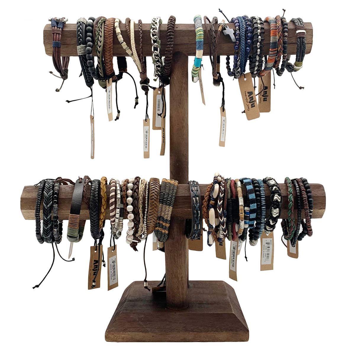 Aadi Men's Collection 24 Assorted Bracelets, no display