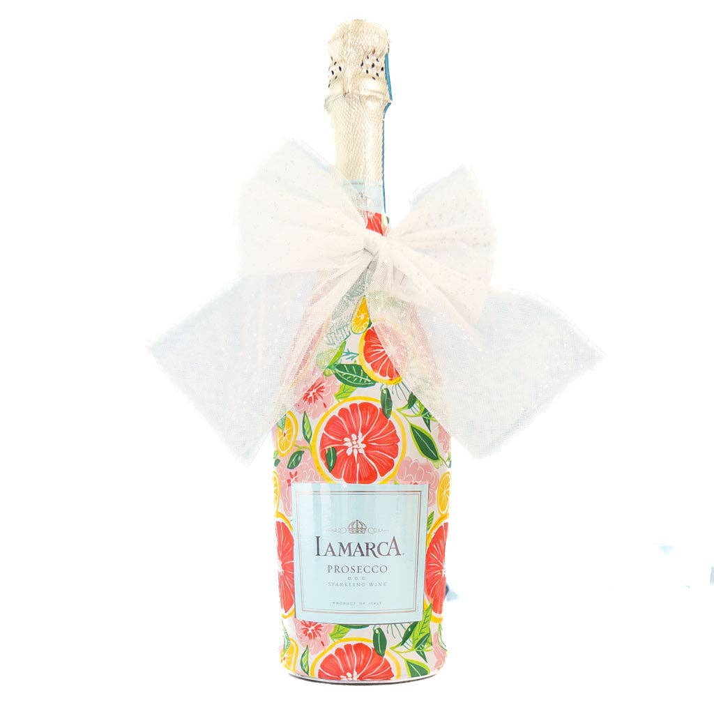 Beau Bottles - Lazo de tul blanco para botellas Beau Bottles