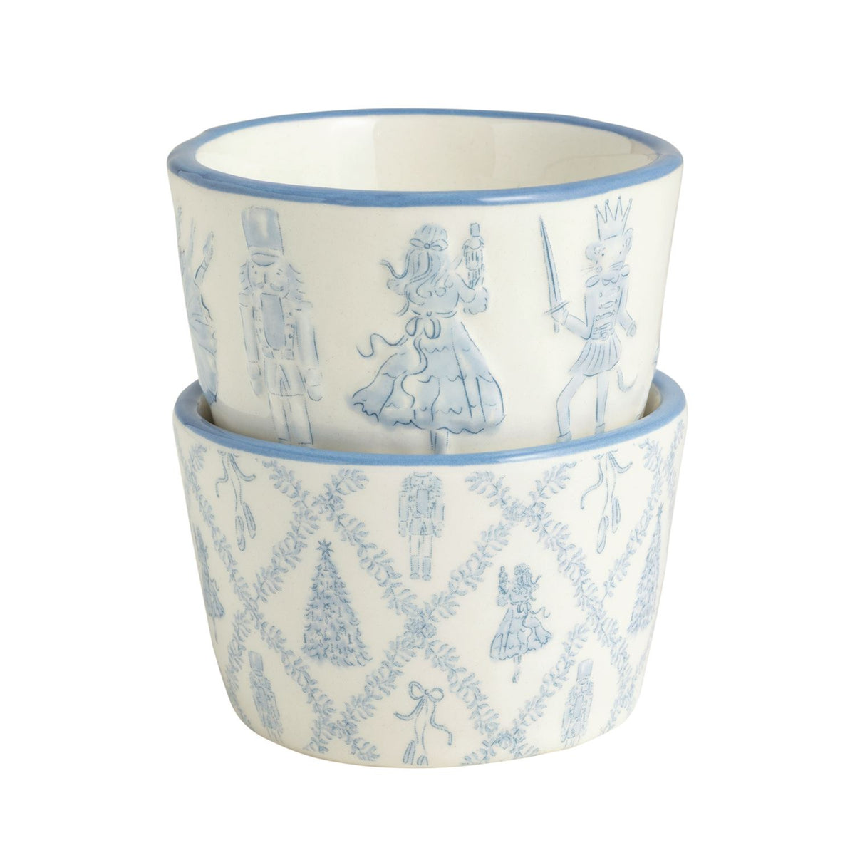 Blue Icon Nutcracker Tidbit Set