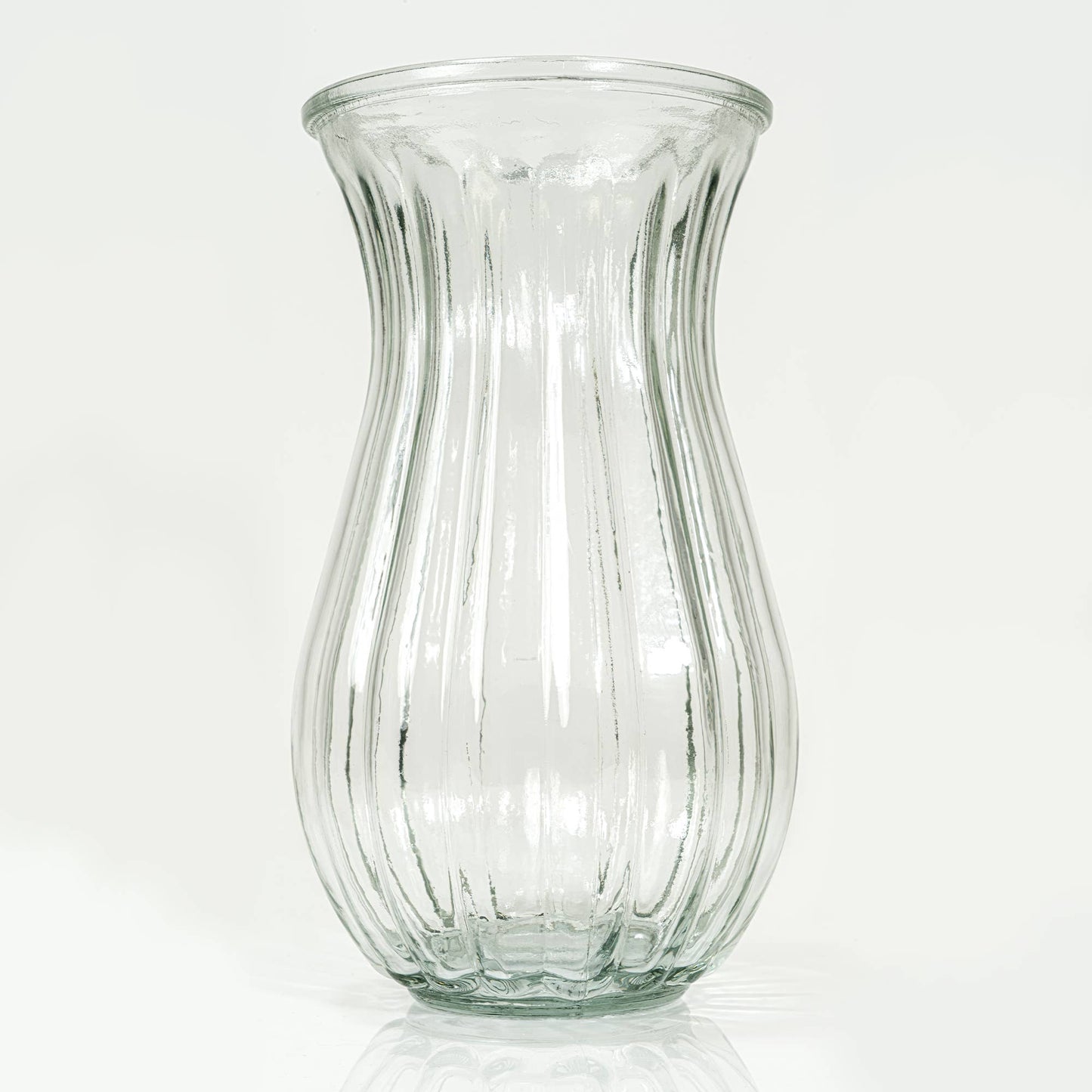 Economy Floral Vase 9" - 5 Inch Diameter