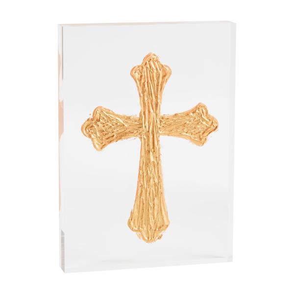 Tall Cross Acrylic Cross Plaque