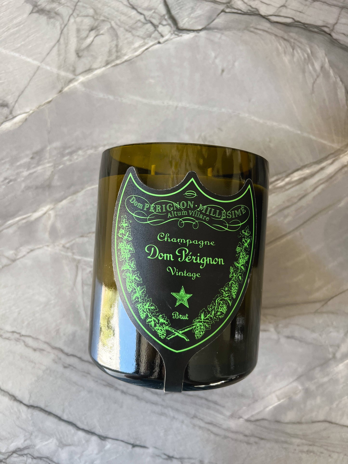 Recycled Dom Luminous Candle