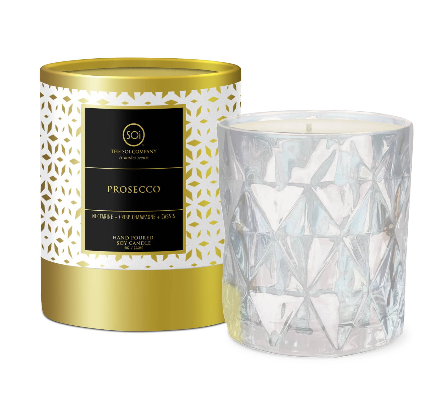 Prosecco Shimmer 9oz Box Candle