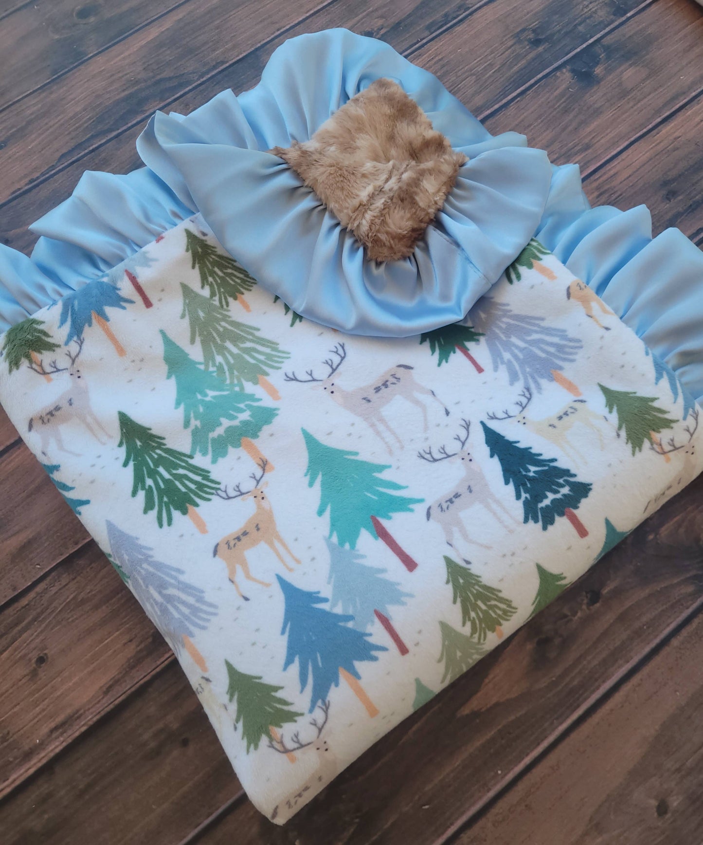 Deer & Pines