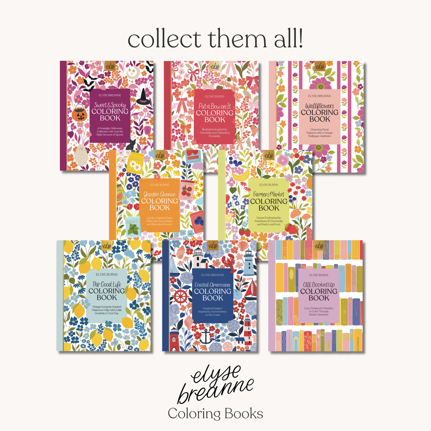 Elyse Breanne Design - The Good Life Coloring Book