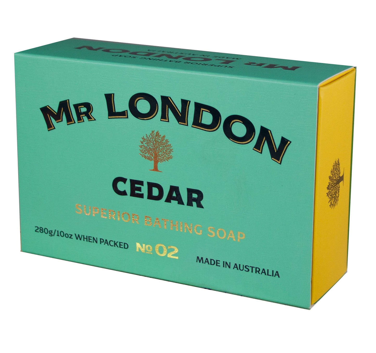 Mr. London CEDAR Soap Bar - Premium Australian Bathing Soap
