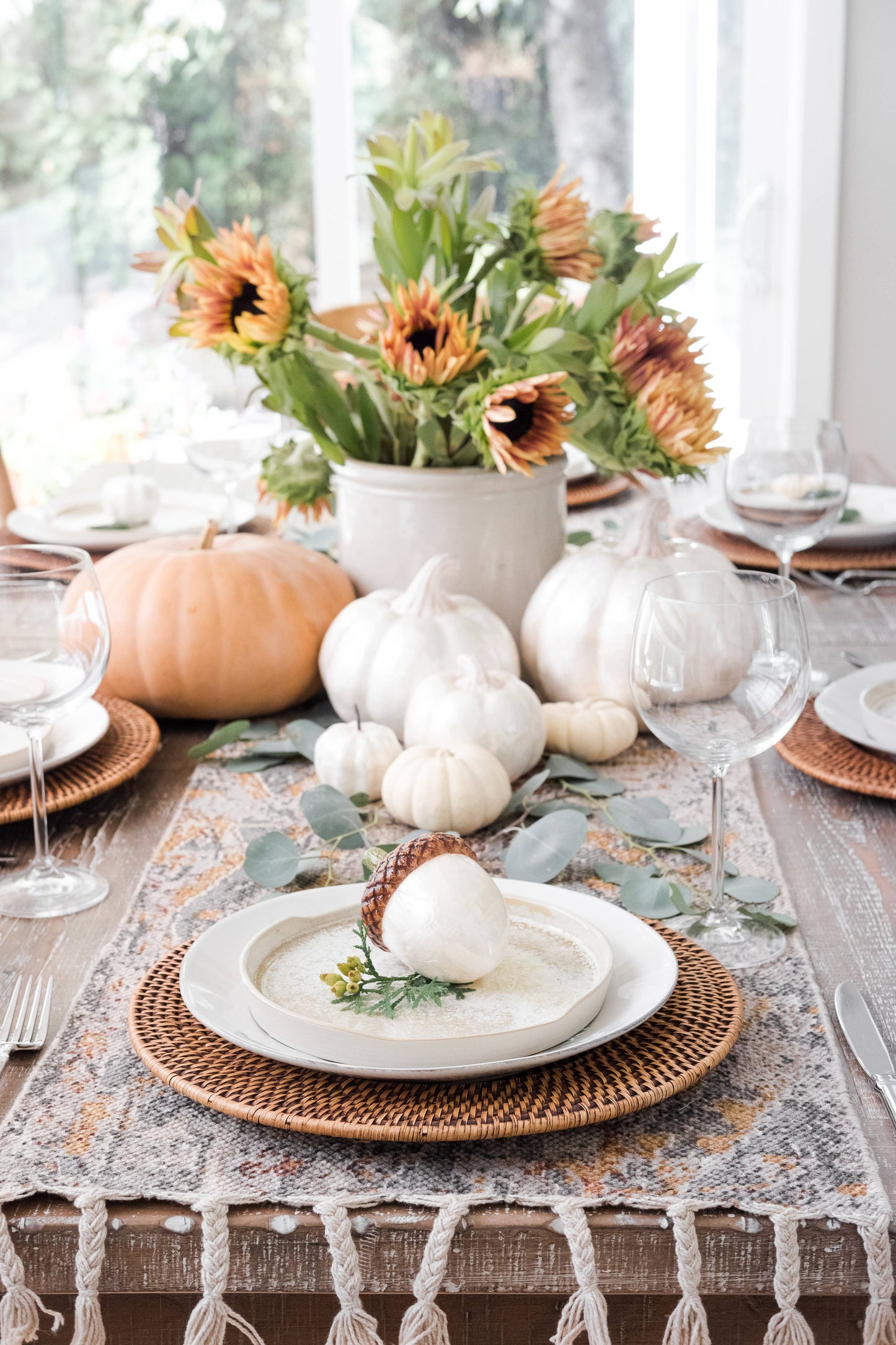 Capiz Acorn (White)