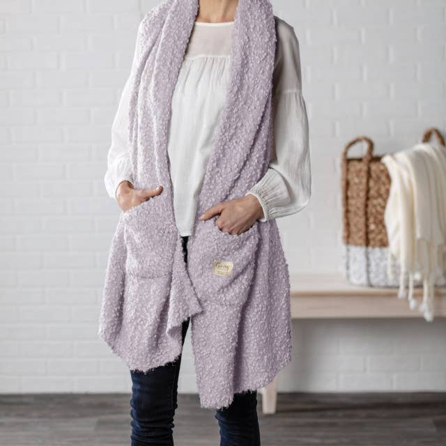 Giving Shawl Lt Purple