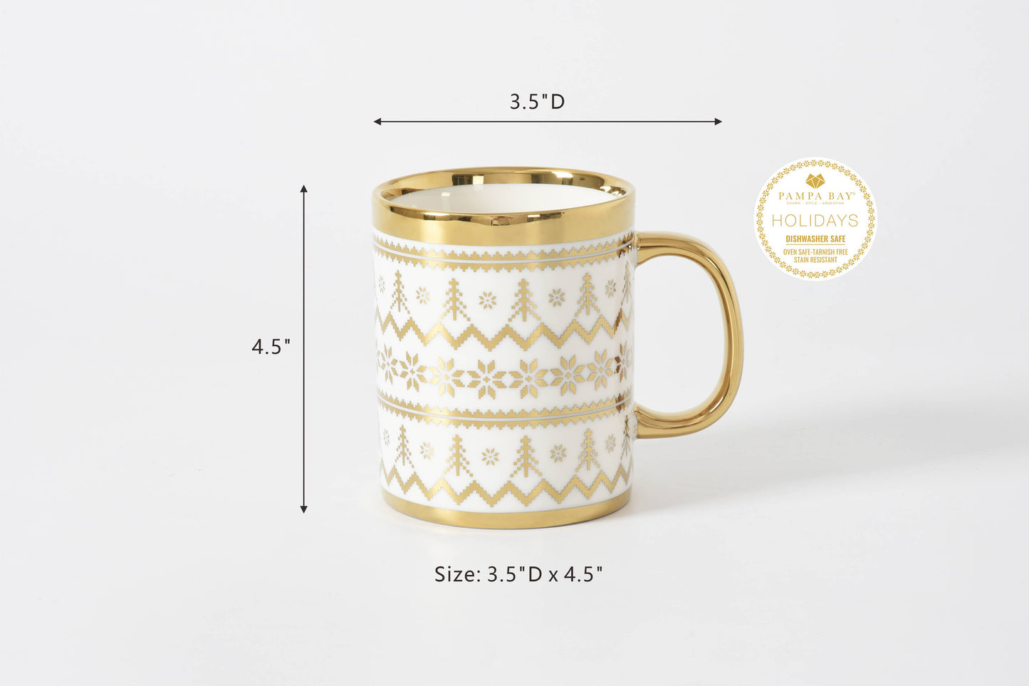 Mug Gold Trim