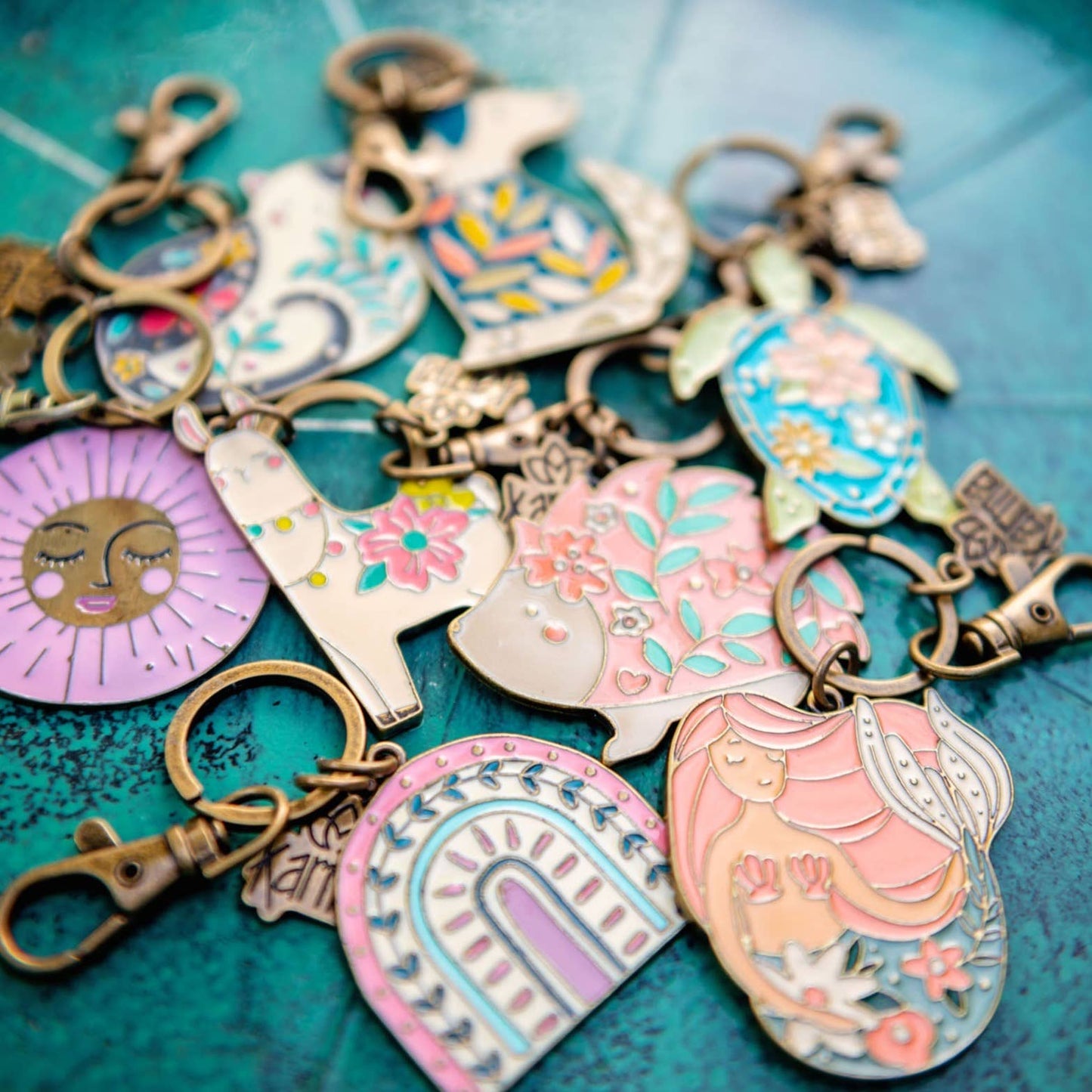 Enamel Key Chain