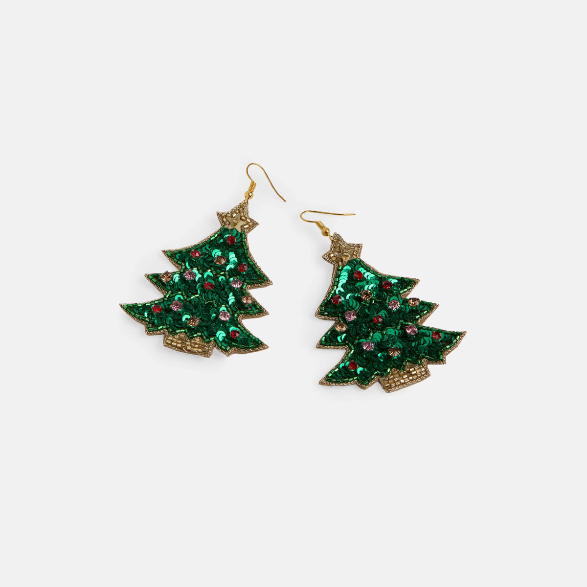 Classic Christmas Tree Earring