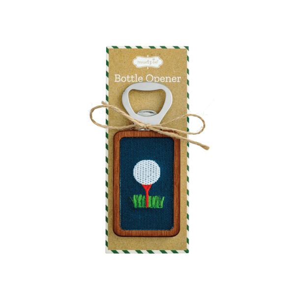 Golf Ball And Tee Bottle Opener