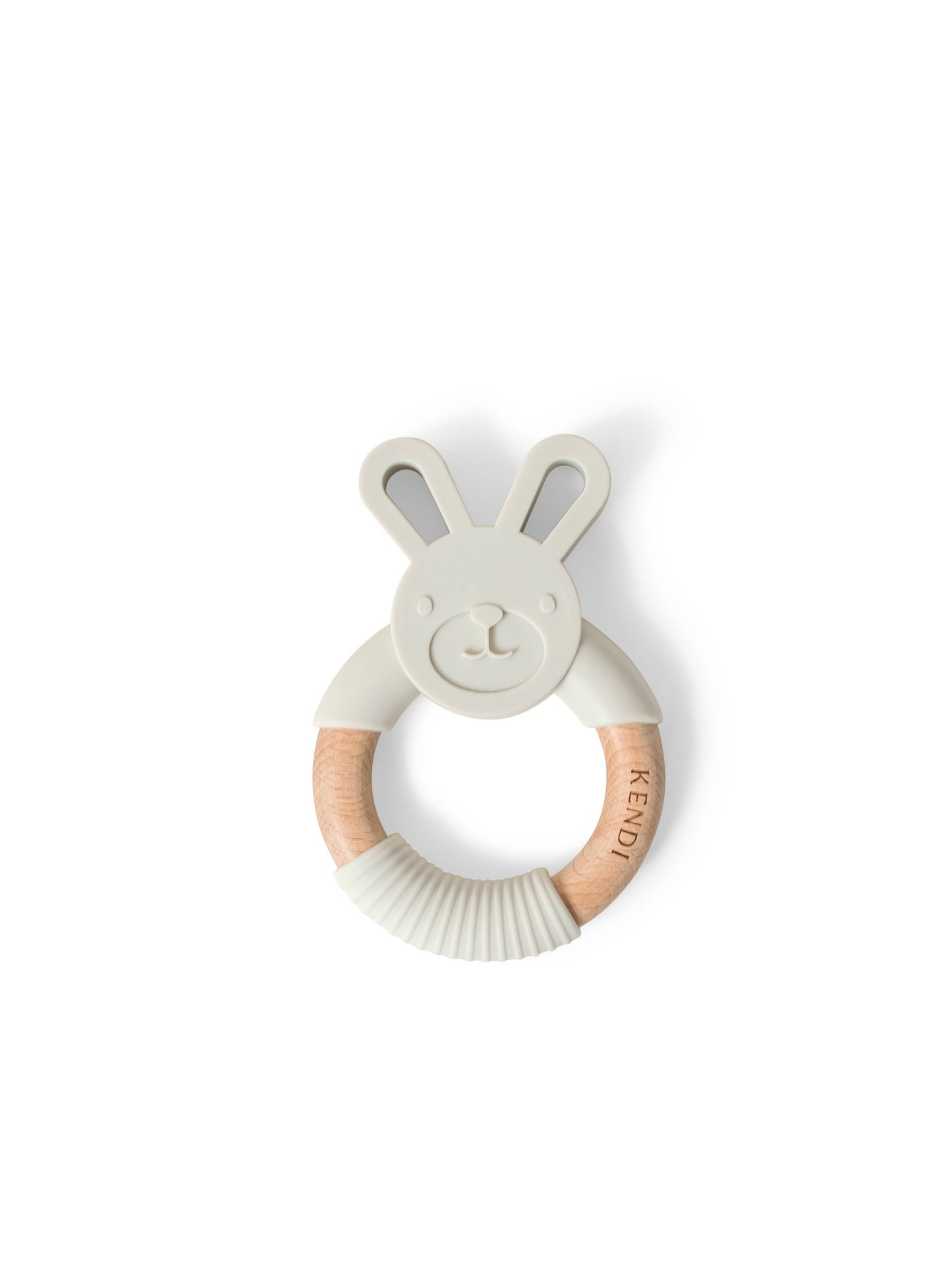 Baby Bunny Teether - Grey