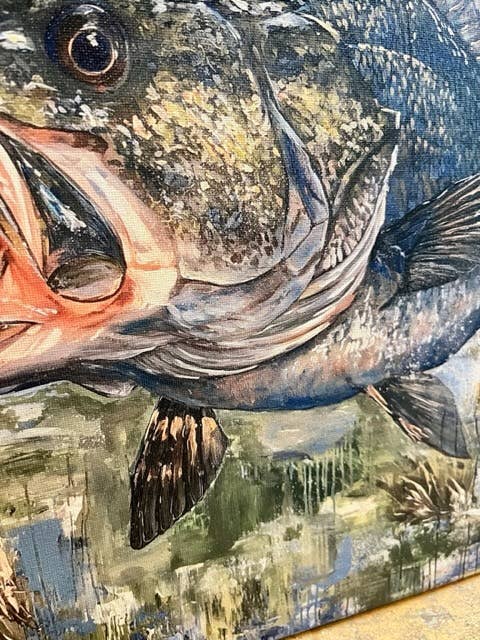Fish Canvas Art 10"