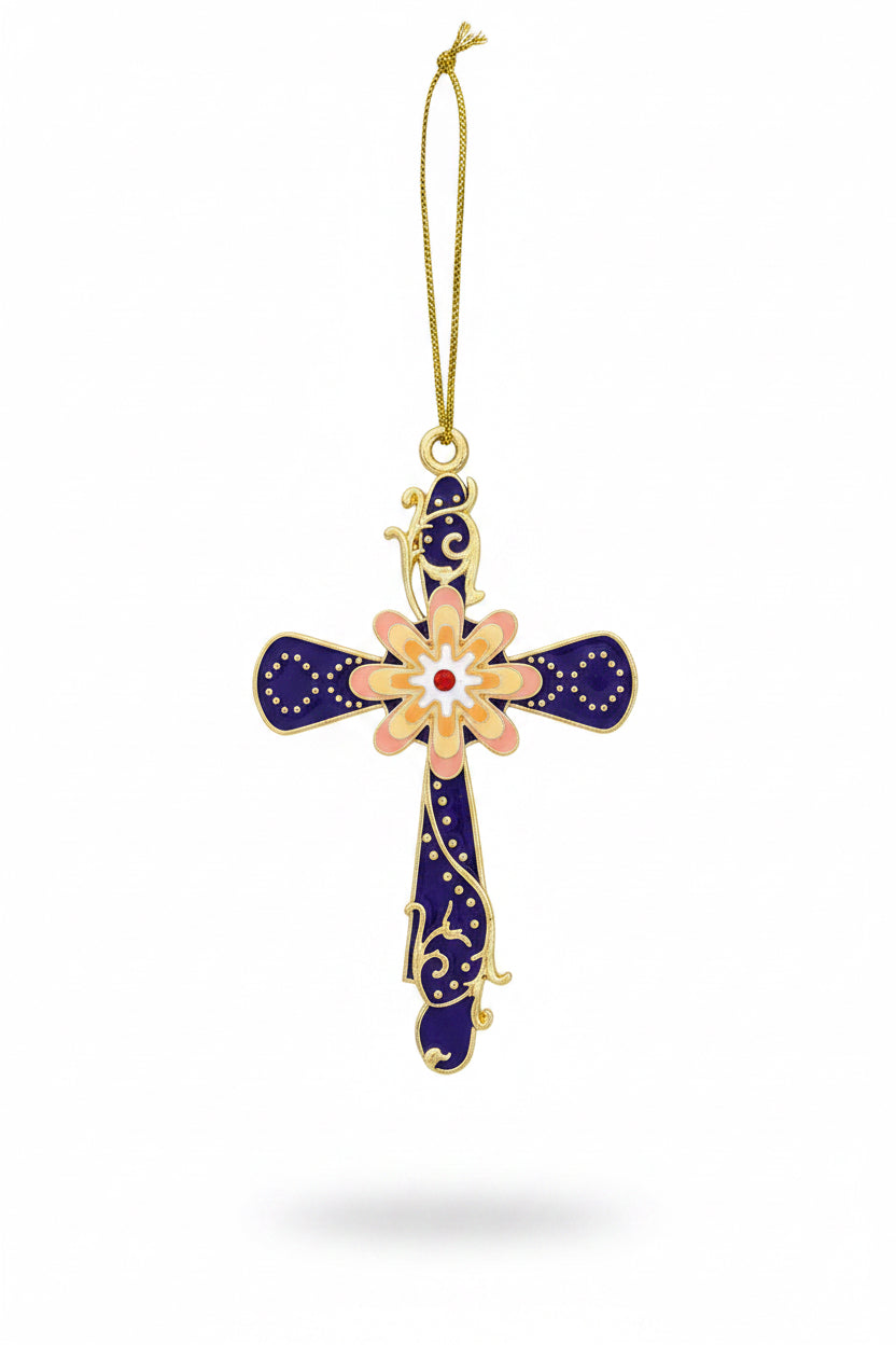 Cross Ornament Double-Sided