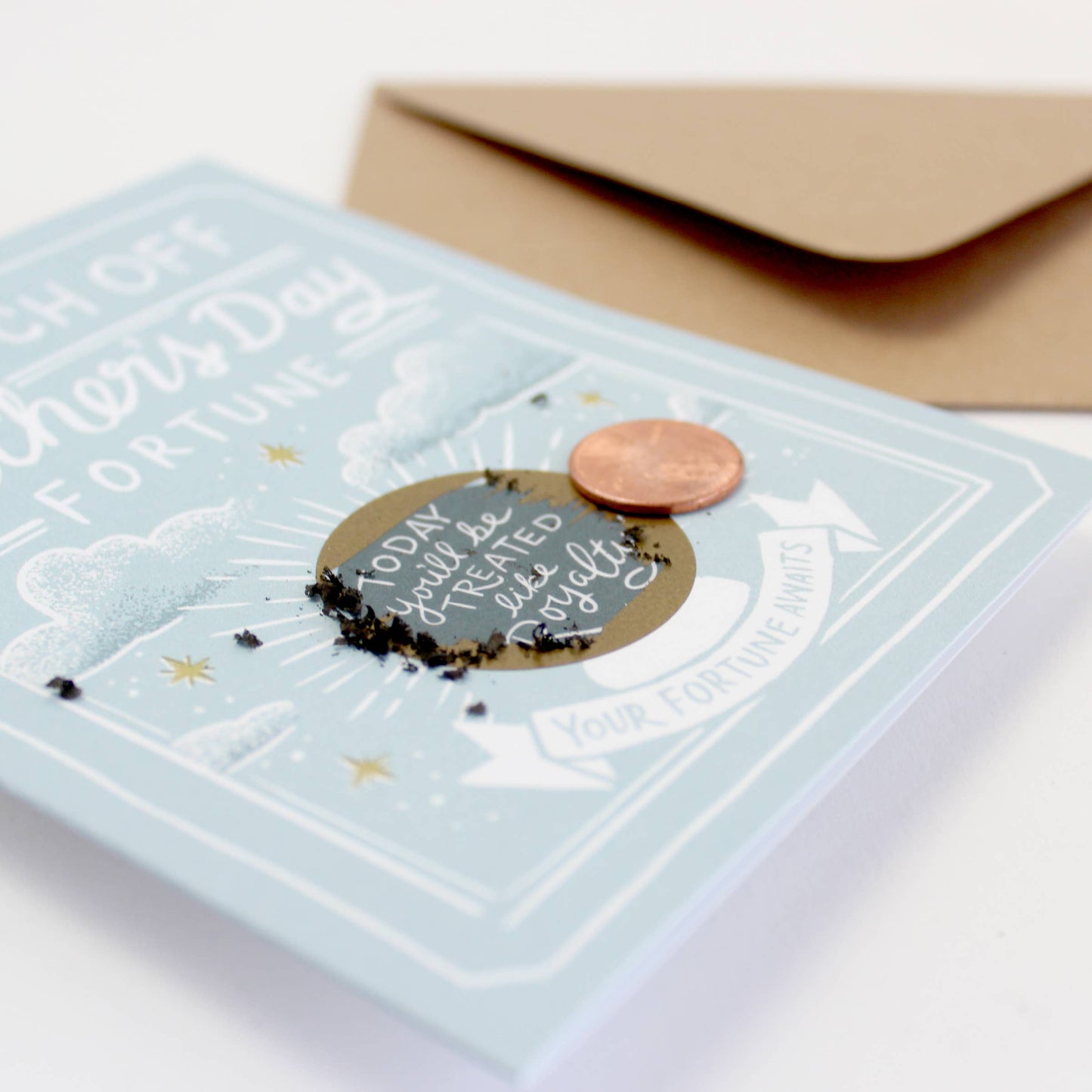 Scratch-off Fortune Card - Father's Day