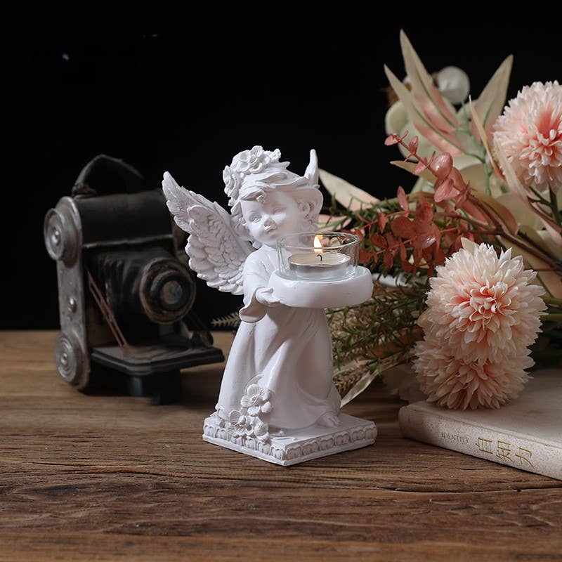 Angel Tea Light Candle Holder
