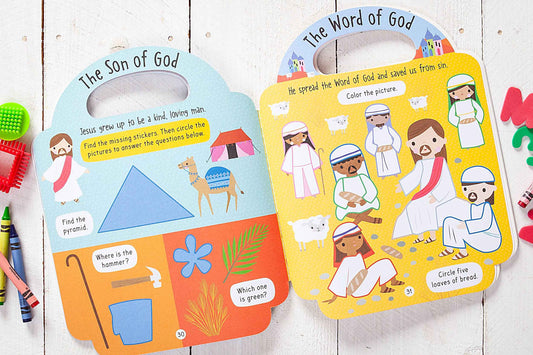 The Story of Christmas (Christmas Sticker Activity Book)