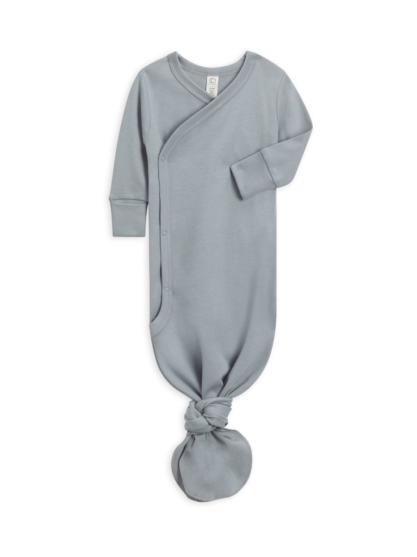Organic Newborn Indy Kimono Gown Mist