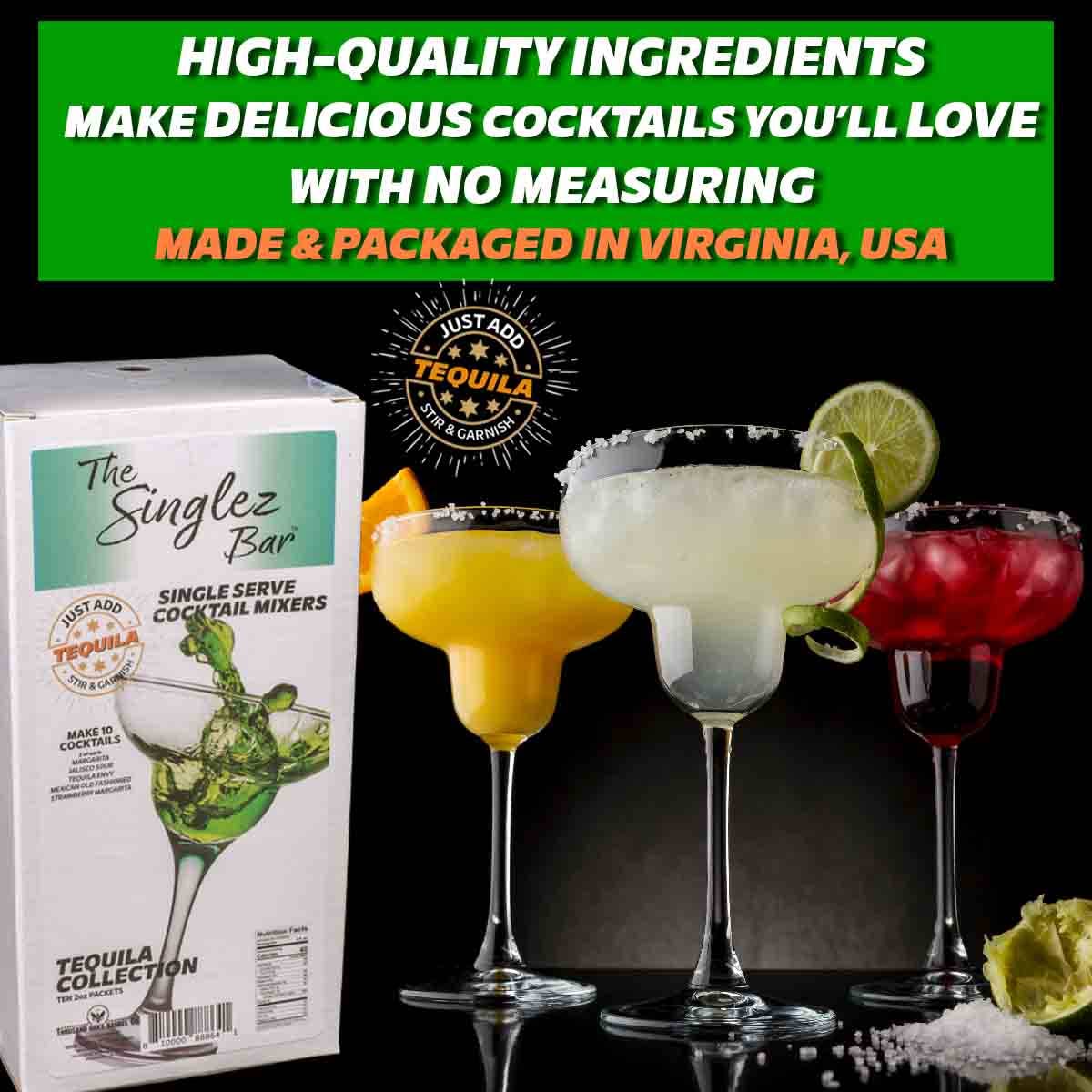 ThousandOaksBarrelCo. - Singlez Bar Tequila Single Mixers
